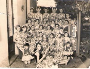Corsos de antaño en Cañuelas 1956