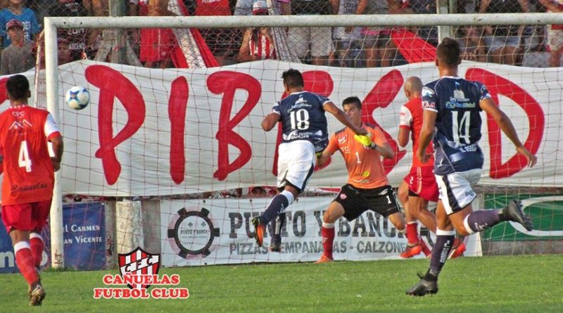 Cañuelas F.C: A Cañuelas se le escapó la victoria sobre el final