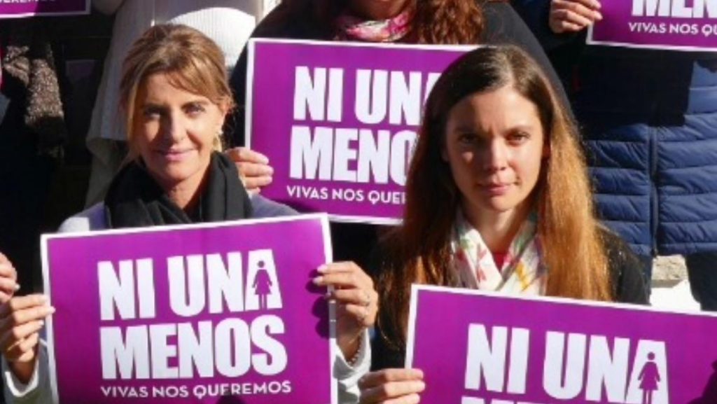 Marisa Fassi junto a la flamante secretaria de la Mujer, Fernanda Rojo.