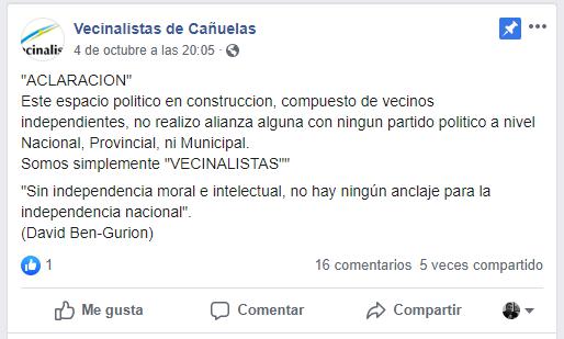 vecinalistas