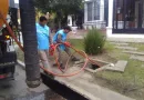 El Gobierno Municipal avanza con tareas de limpieza y desobstrucción en distintos puntos de Cañuelas