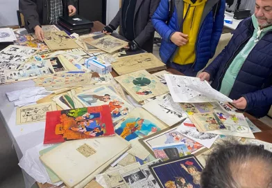 Encuentro de dibujantes en el Museo Campo Cañuelas.