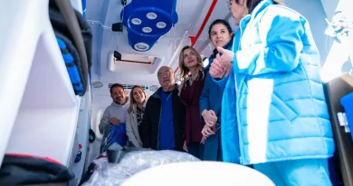 EL HOSPITAL MARZETTI INCORPORA UNA NUEVA AMBULANCIA DE ALTA COMPLEJIDAD. EL HOSPITAL MARZETTI INCORPORA UNA NUEVA AMBULANCIA DE ALTA COMPLEJIDAD.