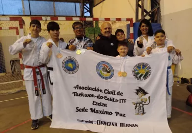 En San Miguel del Monte, el “Oso” Ríos volvió a brillar con medallas.