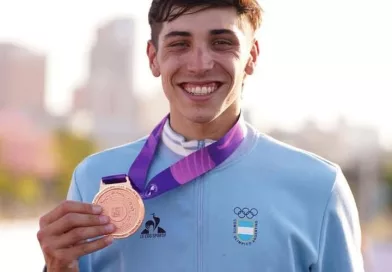 Octavio Salmón, medalla de bronce en el Panamericano Juniors de Asunción.