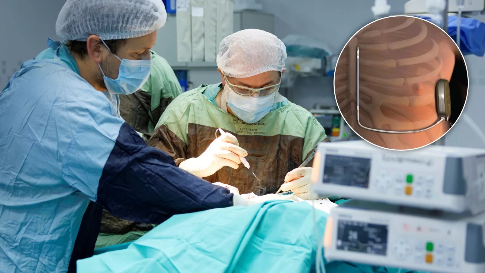 El Hospital Cuenca Alta realizó el primer implante de un cardiodesfibrilador subcutáneo.