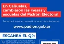 Elecciones 2025: ¿Dónde voto?.