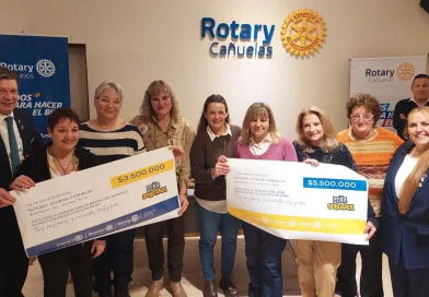 Éxito de la Peña Solidaria organizada por Rotary Club Cañuelas.