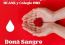 Campaña de donación de sangre.