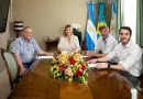 REUNIÓN ENTRE AUTORIDADES DEL MERCADO AGROGANADERO Y LA INTENDENTA MARISA FASSI