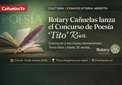 Rotary Cañuelas lanza un concurso de poesía en homenaje a “Tito” Riva y convoca a escritores de toda la Provincia