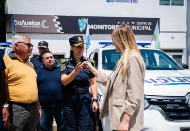 Cañuelas fortalece la prevención: incorporan tres nuevos móviles al sistema de seguridad.