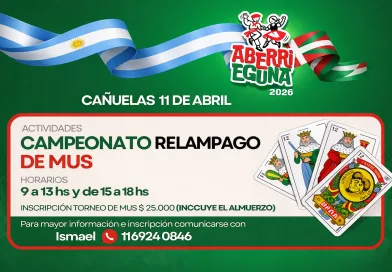 Jornada de festejos por el Aberri Eguna en Cañuelas