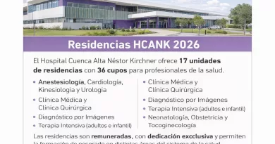 El Hospital Cuenca Alta fortalece la formación profesional con 36 cupos de residencias.