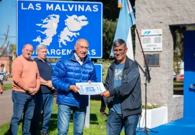 Cañuelas recordó Malvinas en Plaza Belgrano Cañuelas recordó Malvinas en Plaza Belgrano