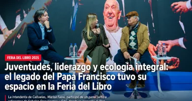 Juventudes, liderazgo y ecología integral: el legado del Papa Francisco tuvo su espacio en la Feria del Libro.