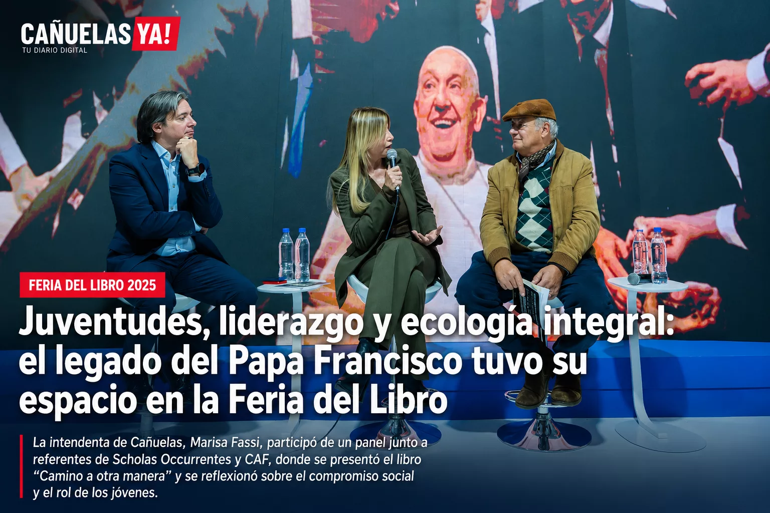 Juventudes, liderazgo y ecología integral: el legado del Papa Francisco tuvo su espacio en la Feria del Libro. Juventudes, liderazgo y ecología integral: el legado del Papa Francisco tuvo su espacio en la Feria del Libro.