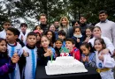Alejandro Petión celebró su 72° aniversario con un emotivo acto en la plaza central.