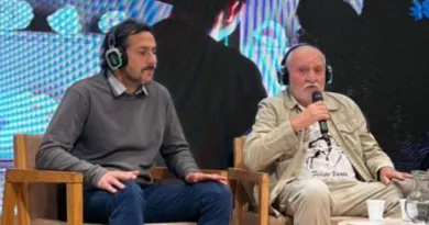 Matías Arrieta y el debate educativo en la Feria del Libro.