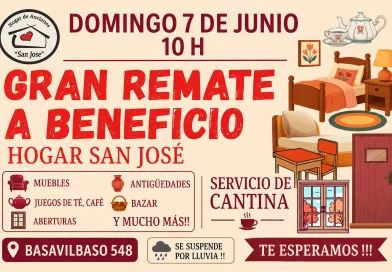 Gran remate solidario a beneficio del Hogar San José.