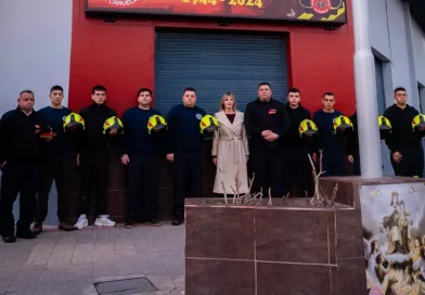 Cañuelas homenajea a sus Bomberos Voluntarios en su día.