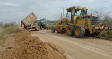 Se desarrollan tareas de mantenimiento urbano y mejoras de infraestructura