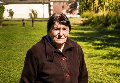 Duelo comunitario por el fallecimiento de Josefa Bottaro de Oppizzi.