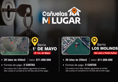 CAÑUELAS MI LUGAR: SE EXTENDIÓ LA INSCRIPCIÓN HASTA EL 19 DE JULIO