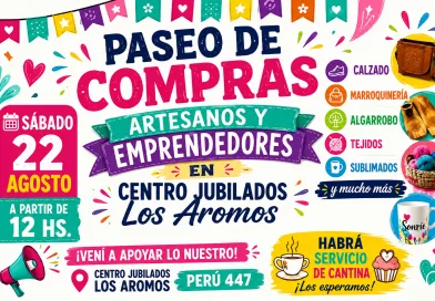 Los Aromos sostiene su actividad con talleres, servicios y propuestas para recaudar fondos.