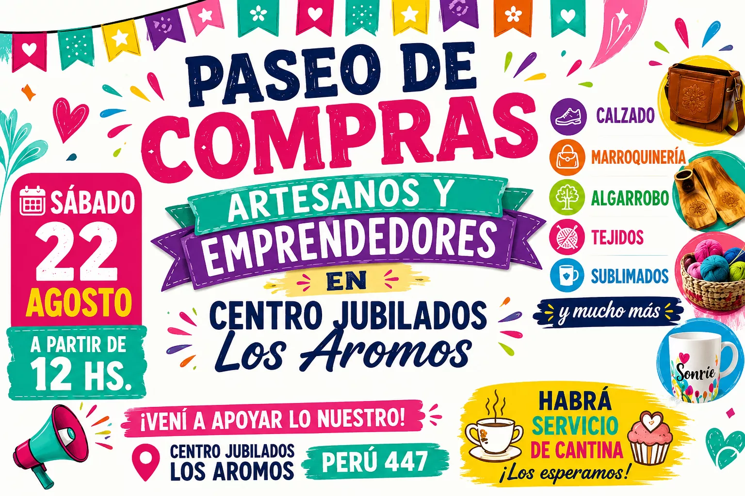 Los Aromos sostiene su actividad con talleres, servicios y propuestas para recaudar fondos. Los Aromos sostiene su actividad con talleres, servicios y propuestas para recaudar fondos.