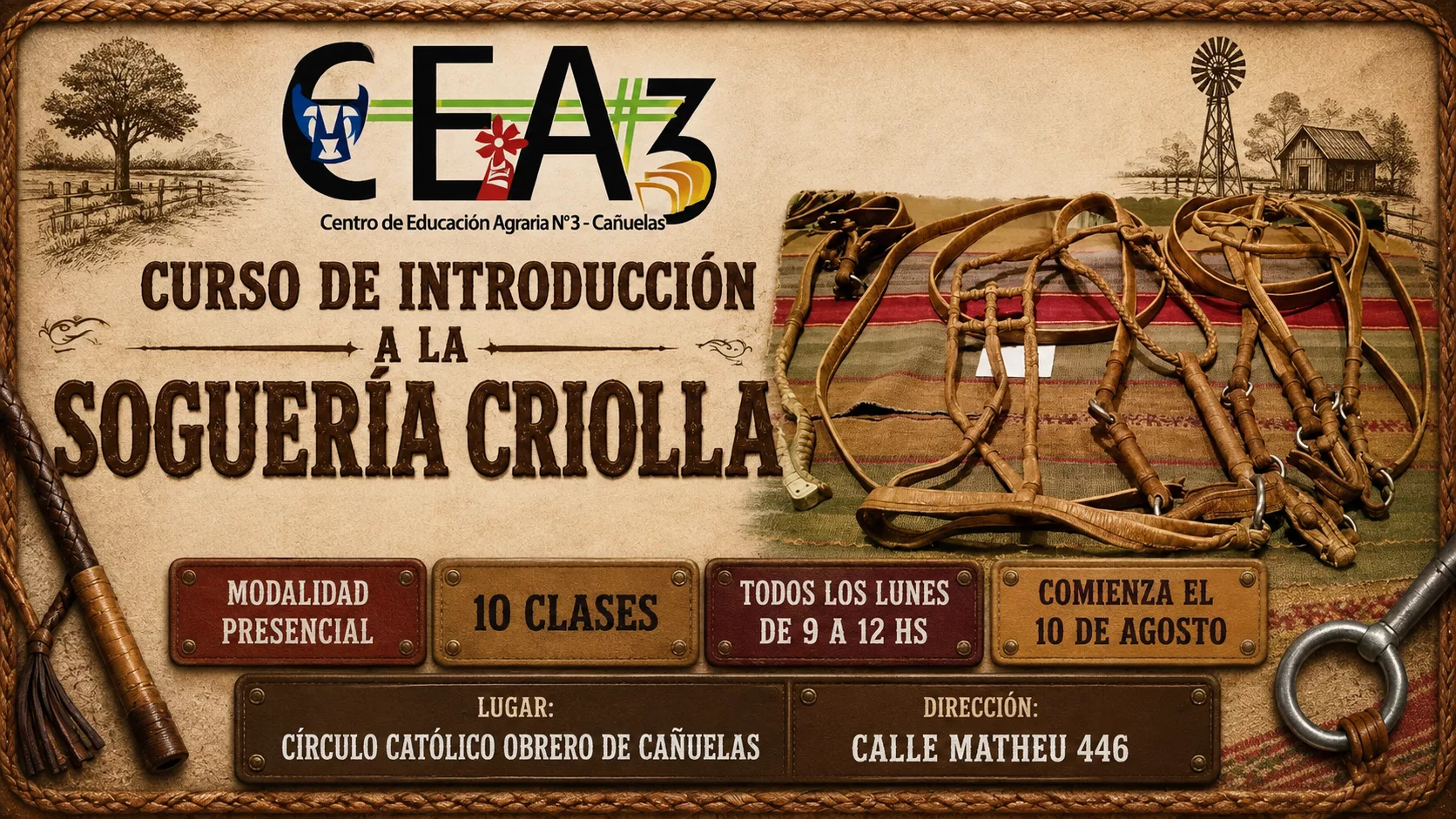 El CEA Nº3 de Cañuelas abrió la inscripción a nuevos cursos gratuitos. El CEA Nº3 de Cañuelas abrió la inscripción a nuevos cursos gratuitos.