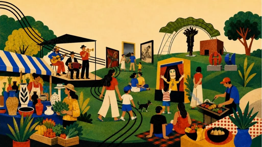 VIVÍ CAMPO CULTURA: ARTE, MÚSICA, FERIA Y NATURALEZA EN CAÑUELAS.