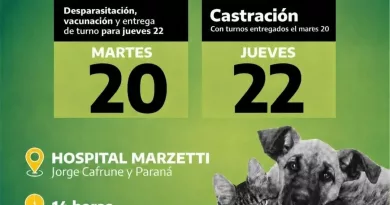Cañuelas: nueva campaña de castración, vacunación y desparasitación de mascotas.