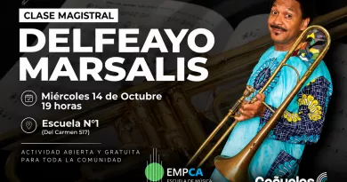 El reconocido jazzista internacional Delfeayo Marsalis brindará una clase magistral en Cañuelas. El reconocido jazzista internacional Delfeayo Marsalis brindará una clase magistral en Cañuelas.